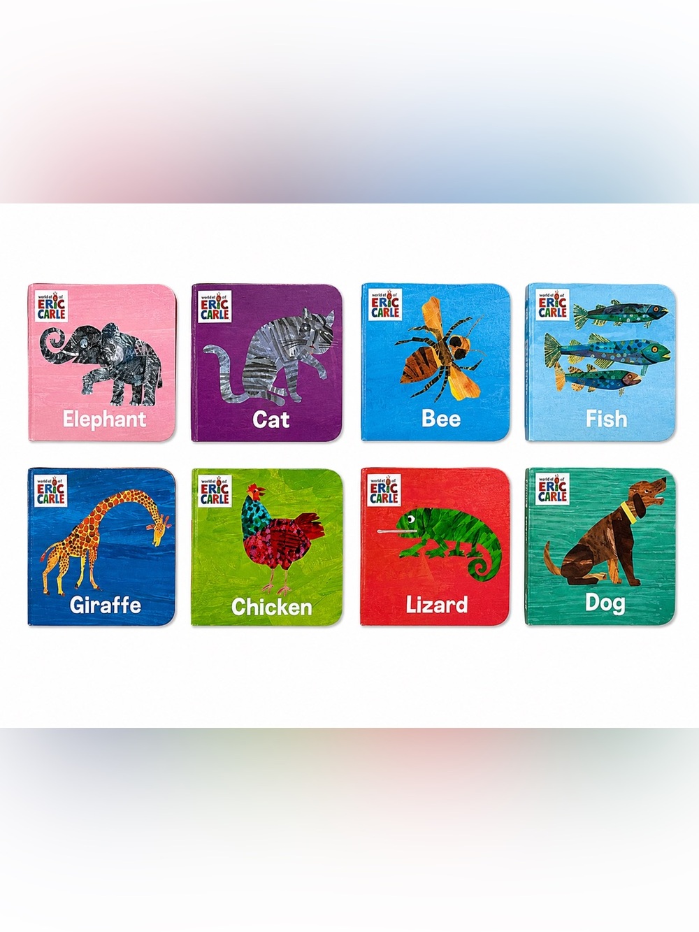 📚Eric Carle | Mini Board Book Bundle (8 Books) | World of Eric Carle